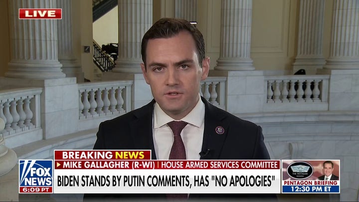 Gallagher urges Biden to shut down Ron Klain's Twitter account: It 'makes us look like amateurs'