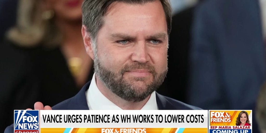 JD Vance urges 'patience' as Americans voice affordability concerns