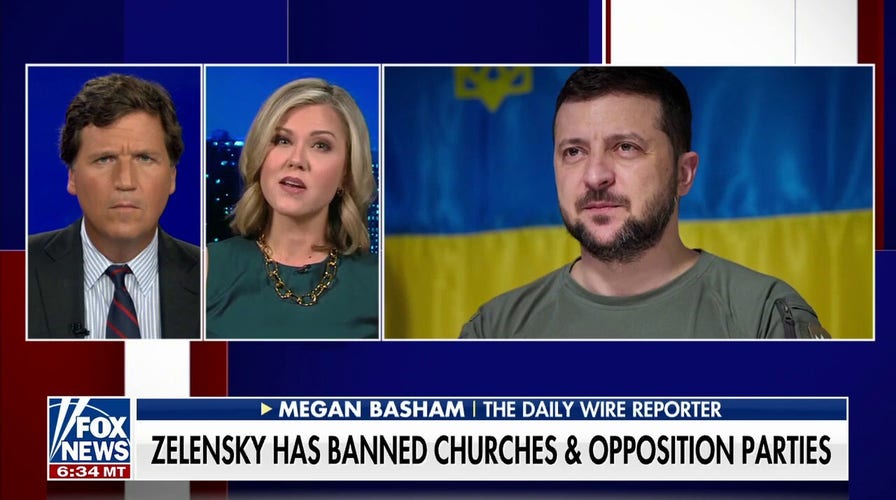 Tucker: America is funding a leader who is targeting Christianity in Ukraine