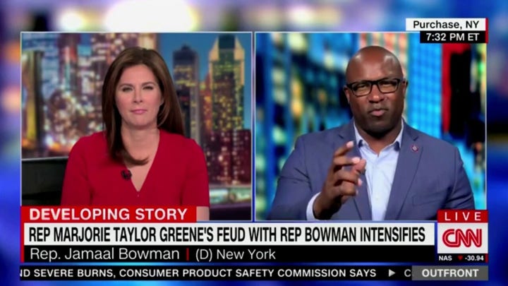 Lawmaker spars with CNN host about heckling George Santos: ‘CNN, you all are tripping’