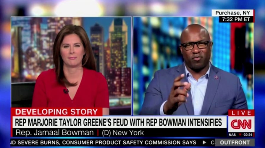 Lawmaker spars with CNN host about heckling George Santos: ‘CNN, you all are tripping’