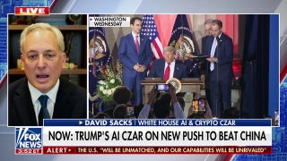 Trump ‘AI czar’ warns against what will ‘bog' US companies down in race against China
