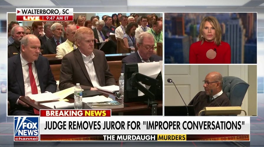 Murdaugh judge removes juror from double-murder trial 