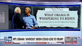 New report reveals Obama is privately anxious that Biden could lose to Trump