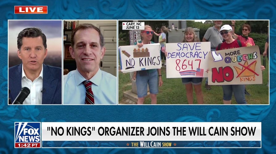 'No Kings' protest organizer touts movement as 'largest peaceful demonstration' in history