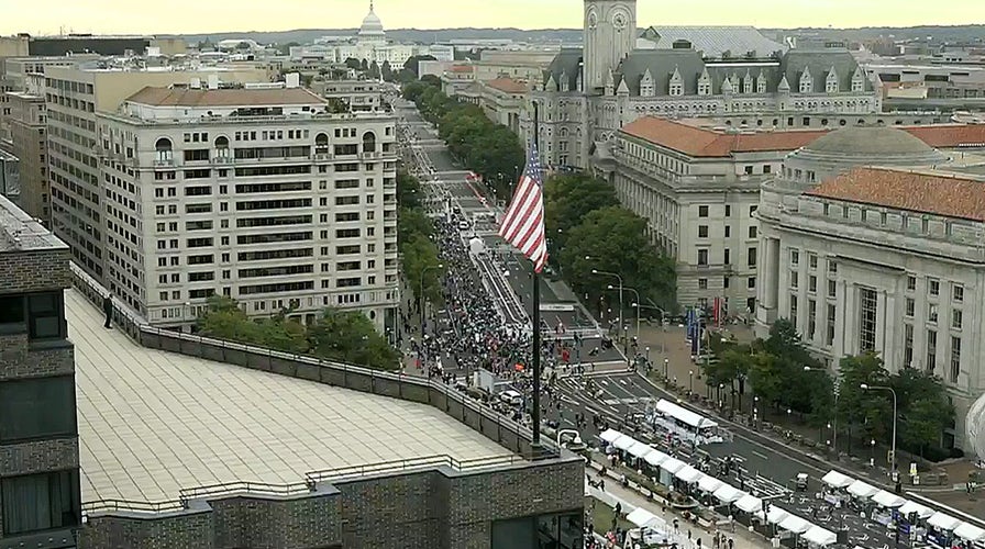 WATCH LIVE: Activists gather for 'No Kings' protest to defy President Trump