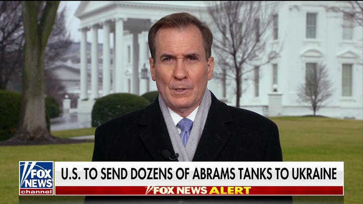 John Kirby: 'Careful' talks with Germany led to sending tanks to Ukraine