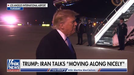 Trump says Iran talks are ‘moving along nicely’ as efforts to reach Hormuz deal ramp up
