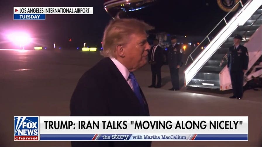 Trump says Iran talks are ‘moving along nicely’ as efforts to reach Hormuz deal ramp up