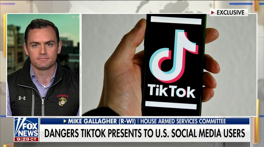 Rep. Gallagher issues dire warning on TikTok: 'Digital fentanyl'