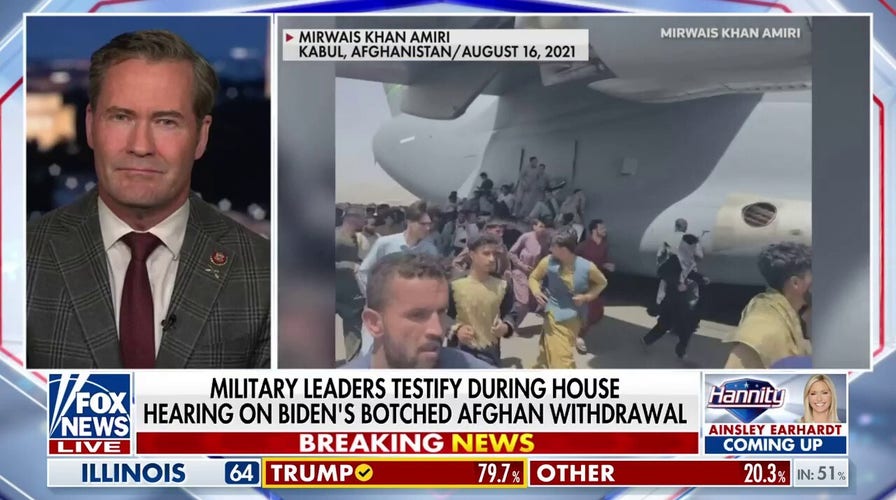Rep. Mike Waltz: Biden 'ignored' three four-star generals during Afghanistan exit 