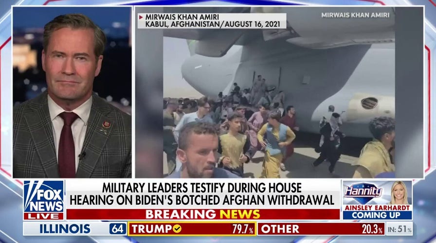 Rep. Mike Waltz: Biden 'ignored' three four-star generals during Afghanistan exit 