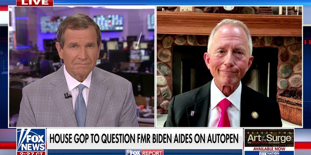 Biden autopen controversy is a ‘shame,’ GOP lawmaker argues