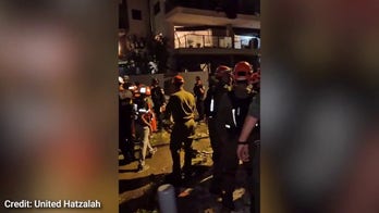 Medics rush to aid the injured in Israel