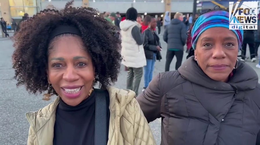 NJ Democrat voters join former President Obama for Mikie Sherrill rally