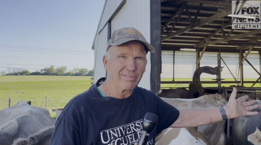 Un productor lácteo Wisconsin dice que "sin duda" Trump era "mucho mejor