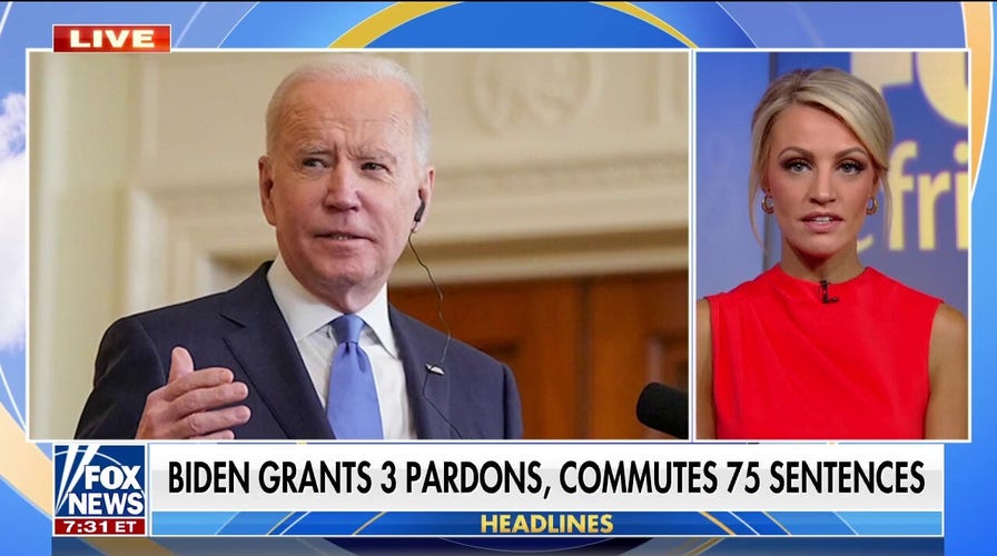 Biden Grants Three Pardons, 75 Commutations For Individuals Serving For ...