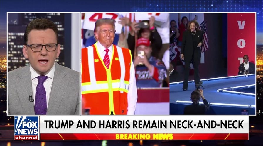 Trump y Harris luchan por una ventaja con encuestas muy ajustadas 