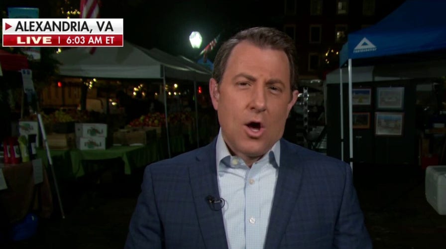 Youngkin campaigns at farmer's market three days before gov. election