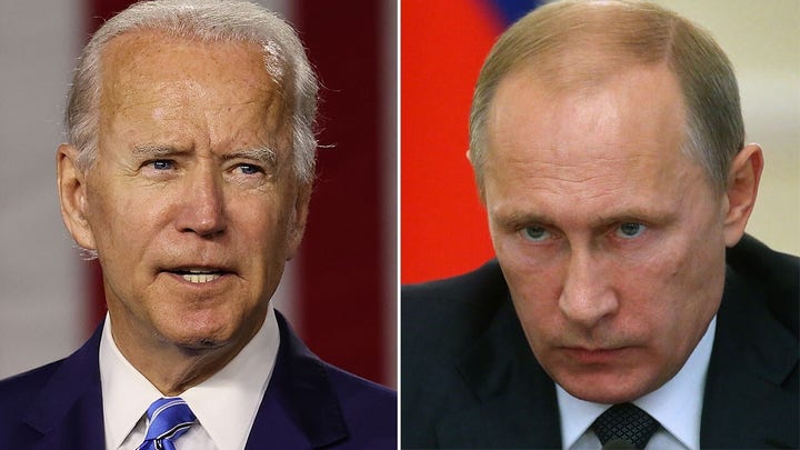 Biden takes heat for criticizing GOP while calling Putin a 'worthy adversary'