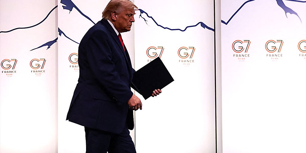 WATCH LIVE: President Trump departs from the G7 summit after reaching Iran deal