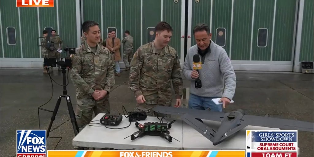 US military showcases Blackhawk helicopters and drones near Ukraine front