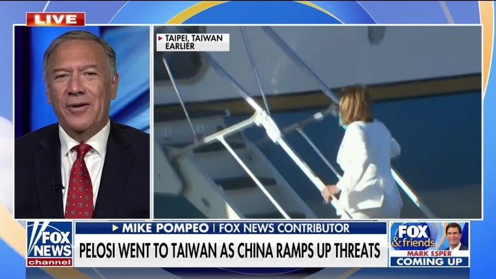 Mike Pompeo on China's threats to Pelosi: It tells you what America needs to do