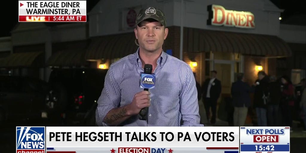 Pete Hegseth to talk with Pennsylvania voters on Election Day Fox