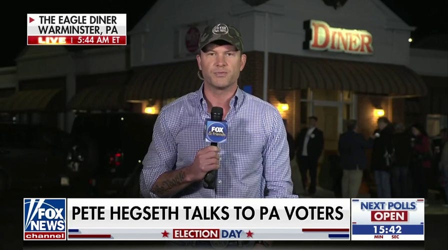 Pete Hegseth to talk with Pennsylvania voters on Election Day