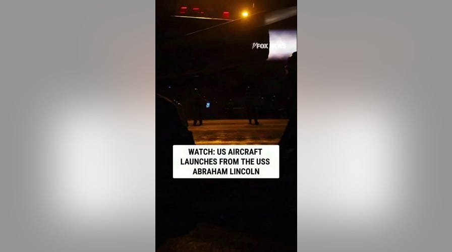  US craft  launches from the USS Abraham Lincoln