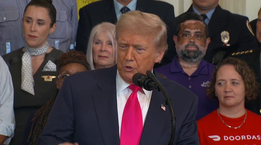 President Donald Trump talks up the 'big, beautiful bill'