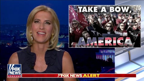 Ingraham tells America to 'take a bow'