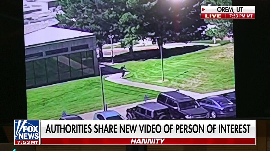 Authorities share new video, details on hunt for Charlie Kirk's assassin