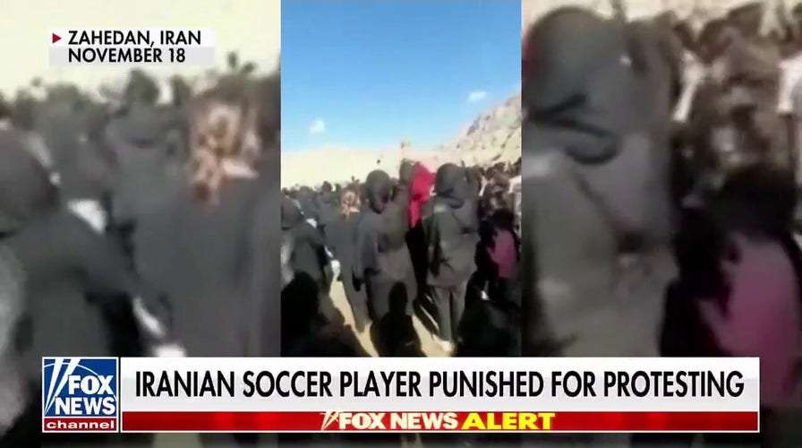 Iranian soccer player faces death sentence for joining protests 