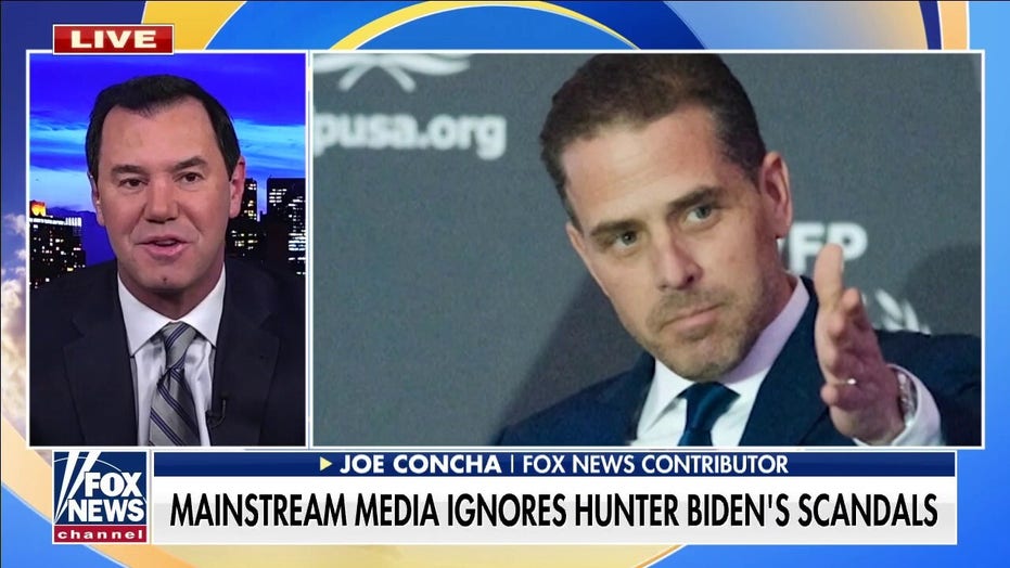 Joe Concha rips media over Hunter Biden diamond scandal: 'He is untouchable'