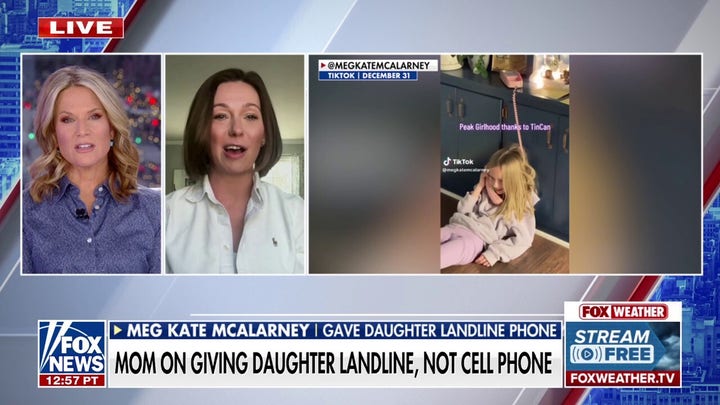 Mom goes viral after 8-year-old gets landline for Christmas