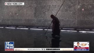 Overnight crew quietly preserves the 9/11 Memorial 25 years later