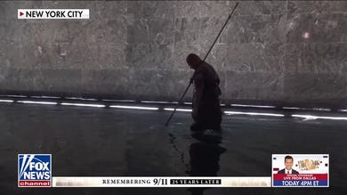 Overnight crew quietly preserves the 9/11 Memorial 25 years later