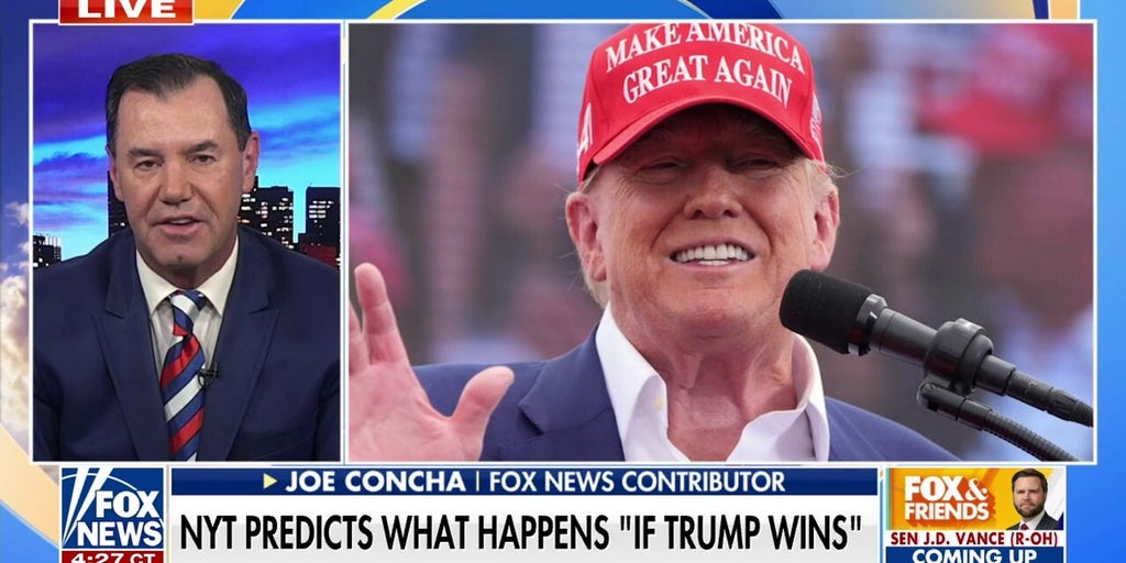 Joe Concha reacts to 'over-the-top' NYT article on Trump presidency: 'Exactly what you'd expect'
