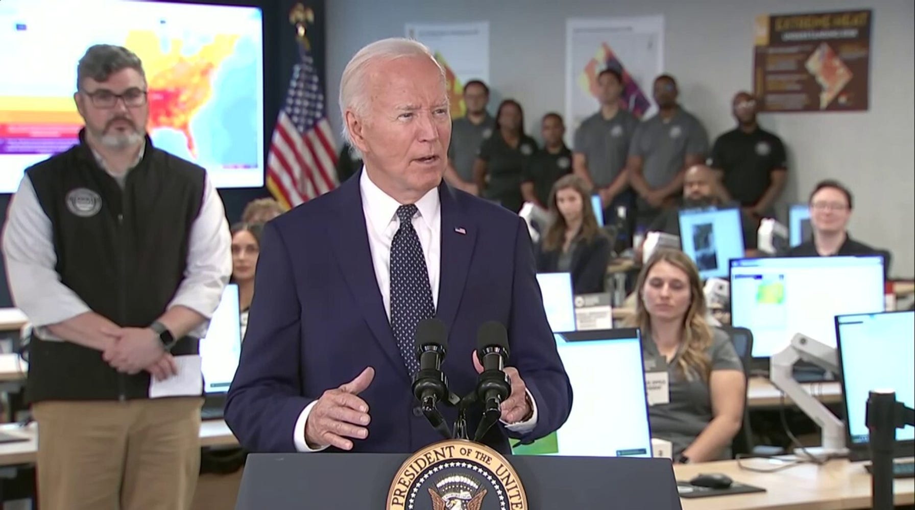 Biden Slams Climate Change Deniers as 'Really Dumb' or Driven by 'Motives'