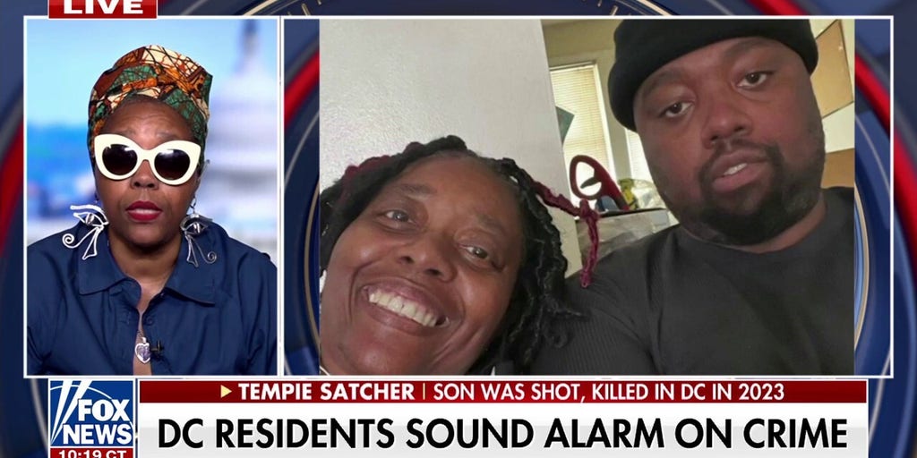 Mother of a man murdered in DC says Trump's crime crackdown is 'making a difference'