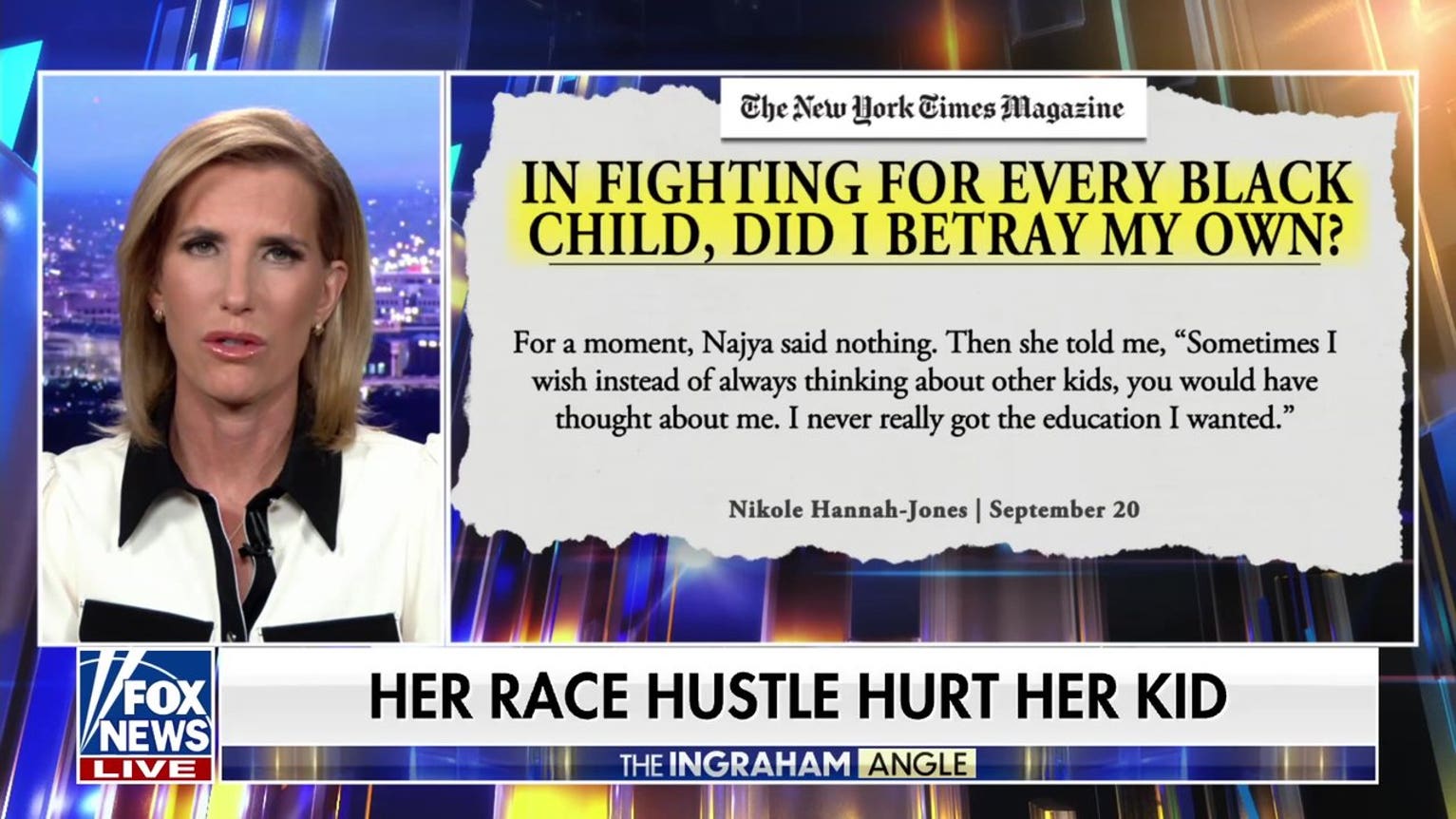 1619 Project founder Nikole Hannah-Jones decried over public school hypocrisy