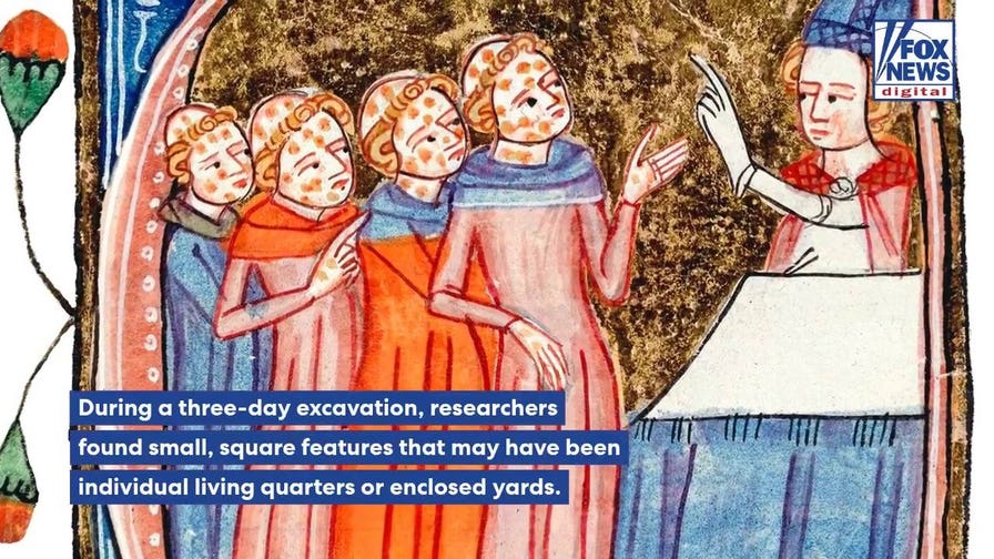 Ancient hospital ruins yield clues to life with feared medieval disease