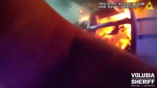 Florida deputy rescues woman from a house fire