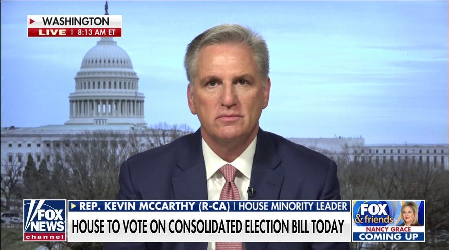 McCarthy: Election bill about 'gaming the system'