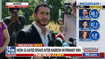 Abdul El-Sayed celebrates narrow Michigan Senate primary victory