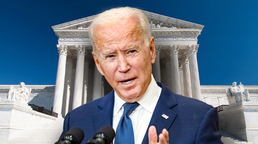 WATCH LIVE: Biden on the move as he pushes to upend SCOTUS