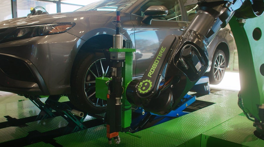 AI-powered RoboTire can change 4 tires twice as fast as a human 