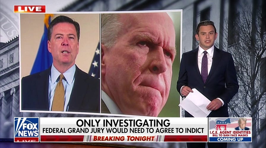 Trump slams Brennan and Comey as they may face criminal charges in Russia 'hoax'