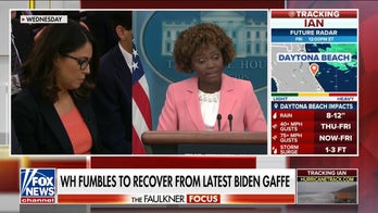 White House struggles to explain Biden looking for late congresswoman in crowd